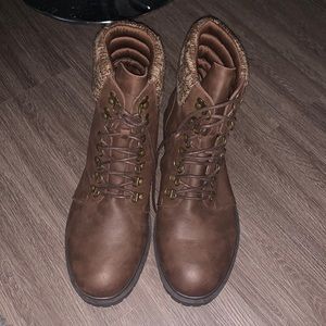 torrid women’s brown combat boots